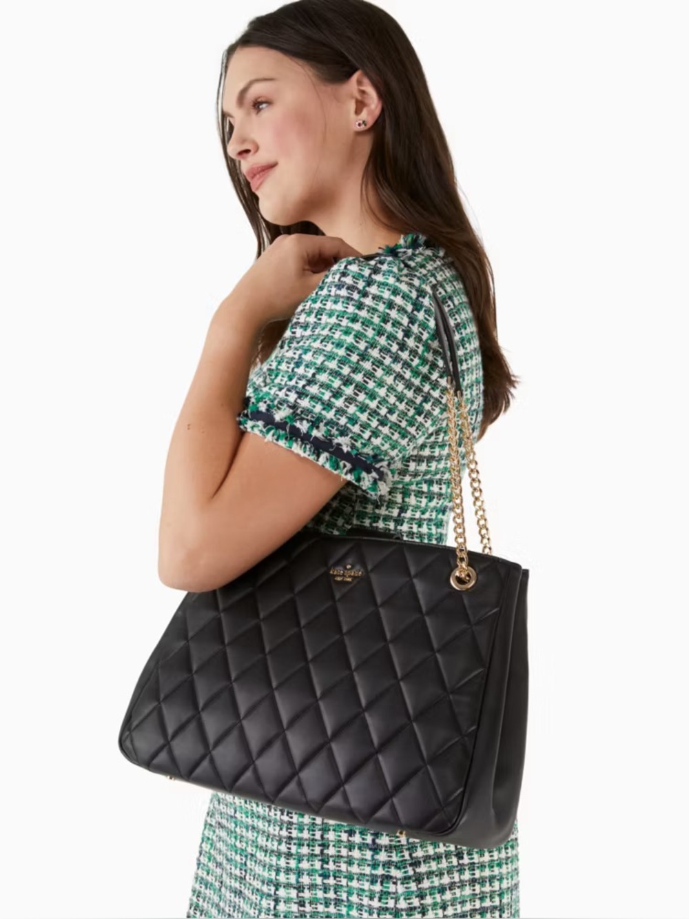 Kate Spade Carey Quilted Tote Bag